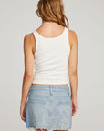 Lander White Tank WOMENS chaserbrand