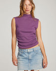 Haileyy Eggplant Tank Top WOMENS chaserbrand