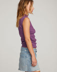 Haileyy Eggplant Tank Top WOMENS chaserbrand