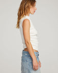 Haileyy White Tank Top WOMENS chaserbrand