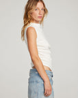 Haileyy White Tank Top WOMENS chaserbrand