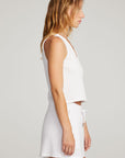 Alpine White Tank WOMENS chaserbrand