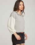 Saratoga Heather Grey Pullover WOMENS chaserbrand