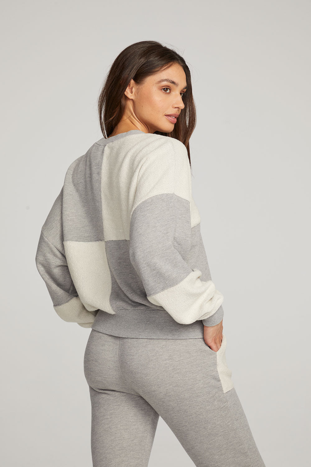 Marie Heather Grey Pullover WOMENS chaserbrand