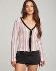 Carmela Canyon Stripe Cardigan WOMENS chaserbrand