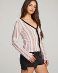 Carmela Canyon Stripe Cardigan WOMENS chaserbrand