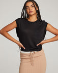 Odessa Licorice Tee WOMENS chaserbrand