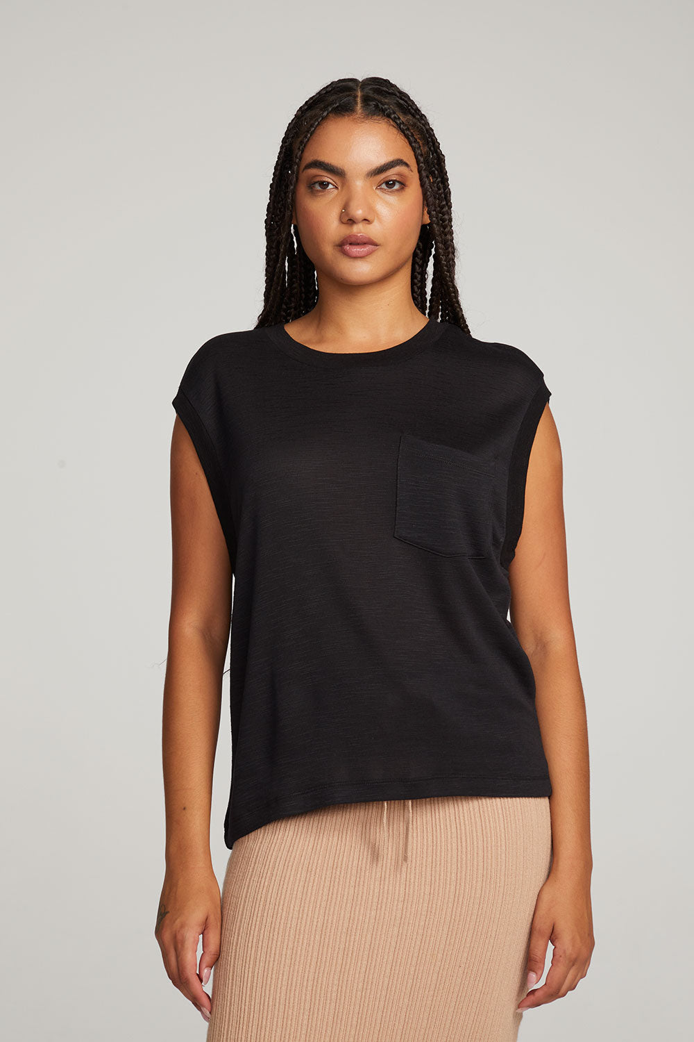 Odessa Licorice Tee WOMENS chaserbrand