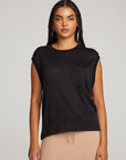 Odessa Licorice Tee WOMENS chaserbrand