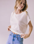 Wylie White Tee Womens chaserbrand