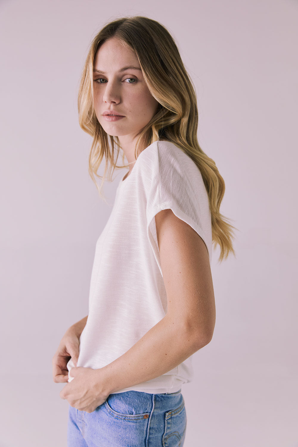 Wylie White Tee Womens chaserbrand