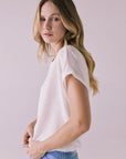 Wylie White Tee Womens chaserbrand