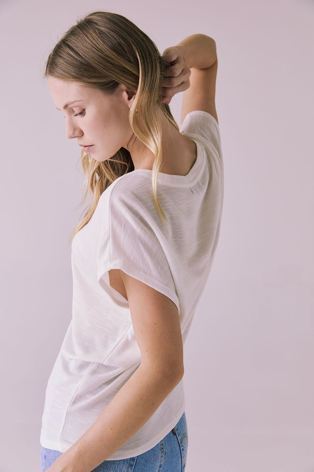 Wylie White Tee Womens chaserbrand