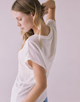 Wylie White Tee Womens chaserbrand