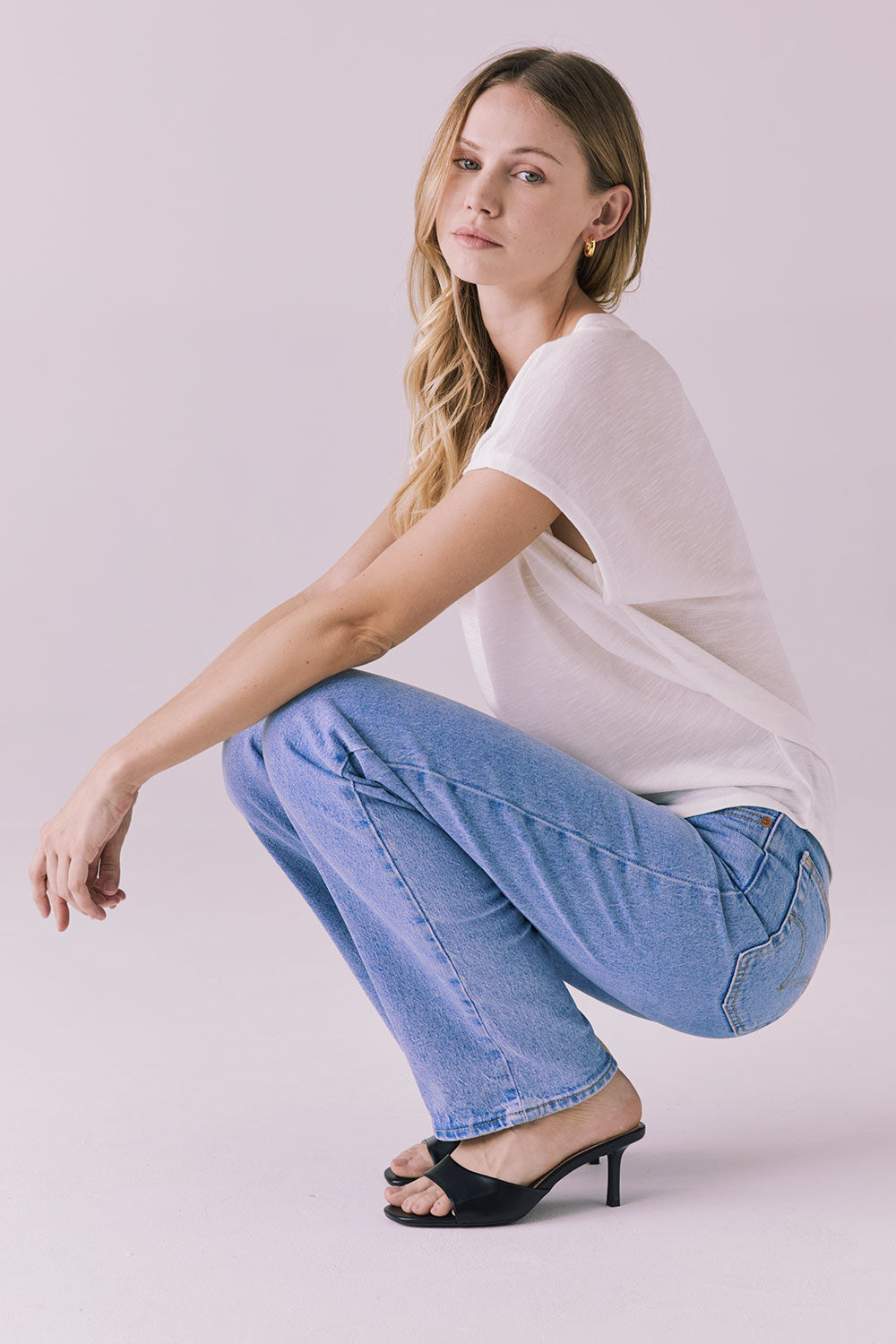 Wylie White Tee Womens chaserbrand
