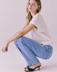 Wylie White Tee Womens chaserbrand