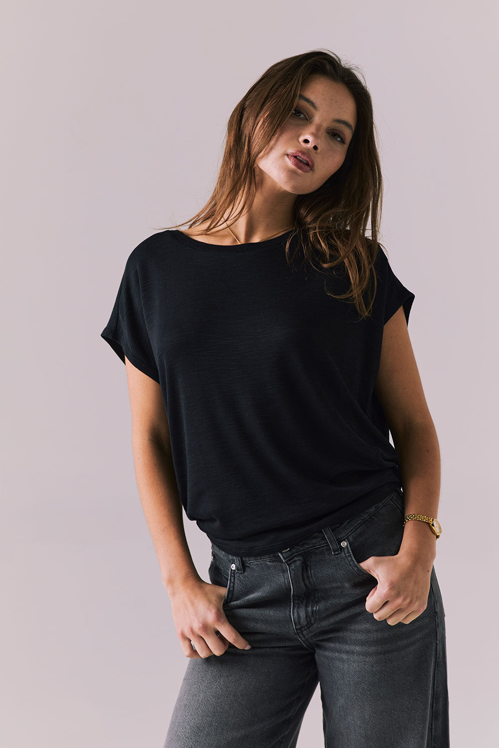Wylie Licorice Tee Womens chaserbrand