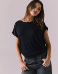 Wylie Licorice Tee Womens chaserbrand