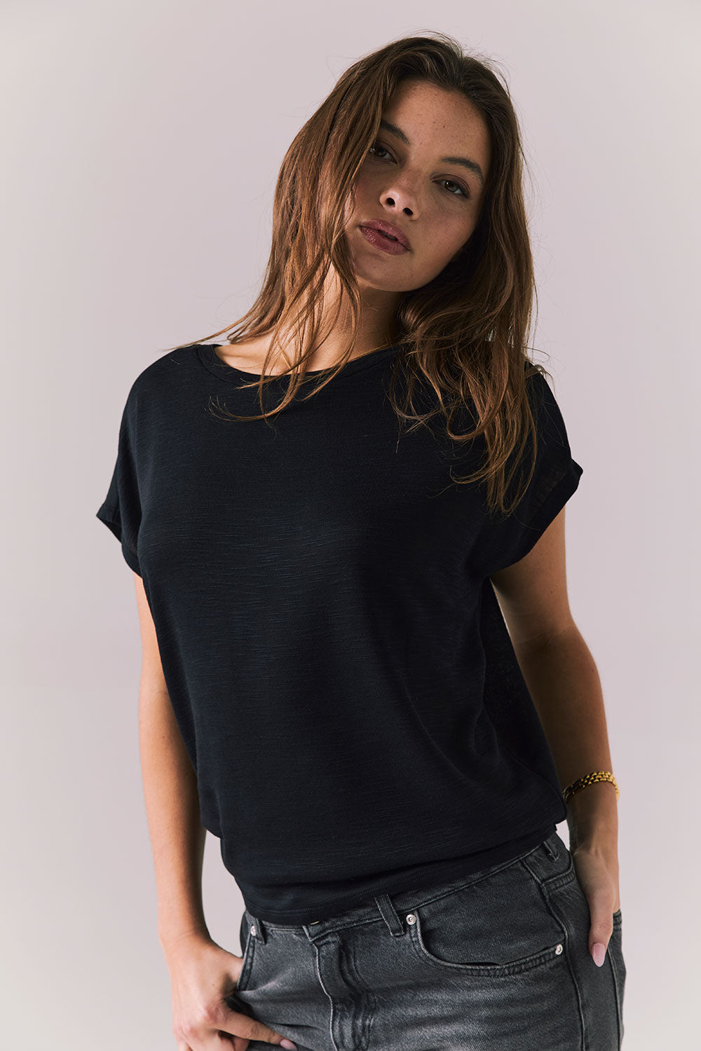 Wylie Licorice Tee Womens chaserbrand