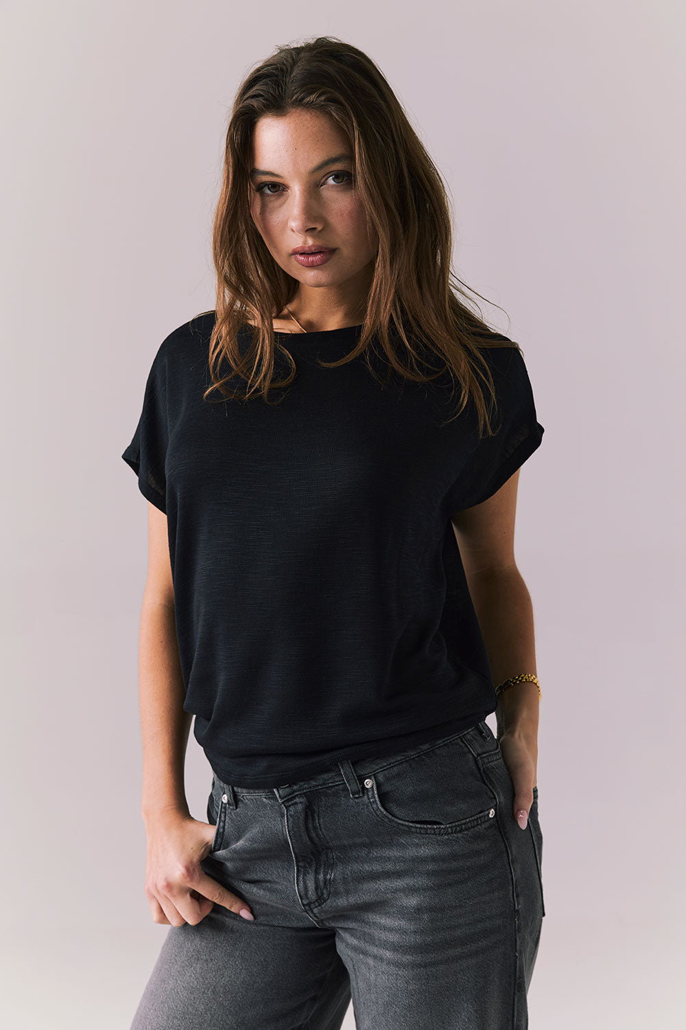 Wylie Licorice Tee Womens chaserbrand