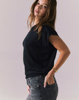 Wylie Licorice Tee Womens chaserbrand