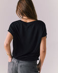 Wylie Licorice Tee Womens chaserbrand