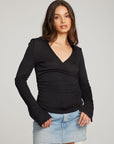 Harper Licorice Long Sleeve WOMENS chaserbrand