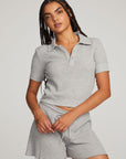 Victoria Grey Marl Pullover WOMENS chaserbrand