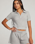 Victoria Grey Marl Pullover WOMENS chaserbrand