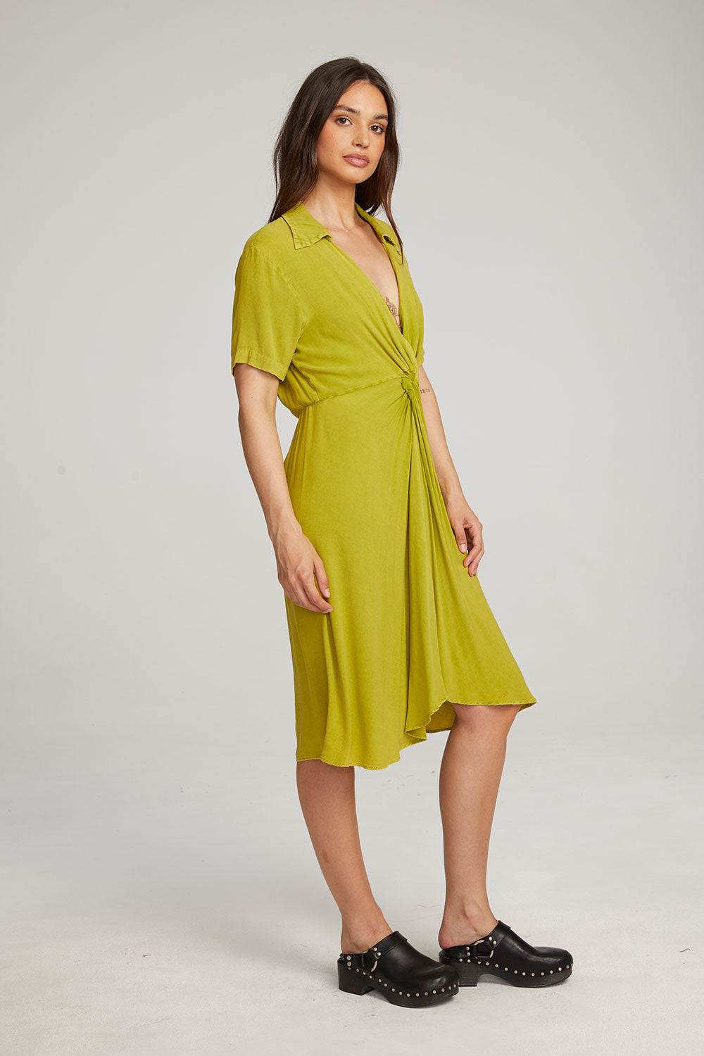 Elsa Citron Midi Dress WOMENS chaserbrand