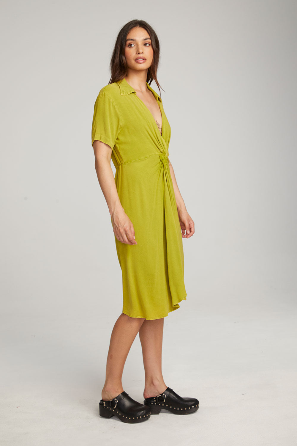 Elsa Citron Midi Dress WOMENS chaserbrand