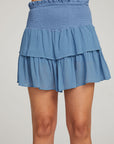 Cruz Vintage Blue Mini Skirt WOMENS chaserbrand