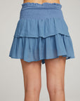 Cruz Vintage Blue Mini Skirt WOMENS chaserbrand