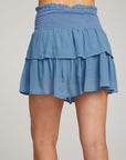 Cruz Vintage Blue Mini Skirt WOMENS chaserbrand