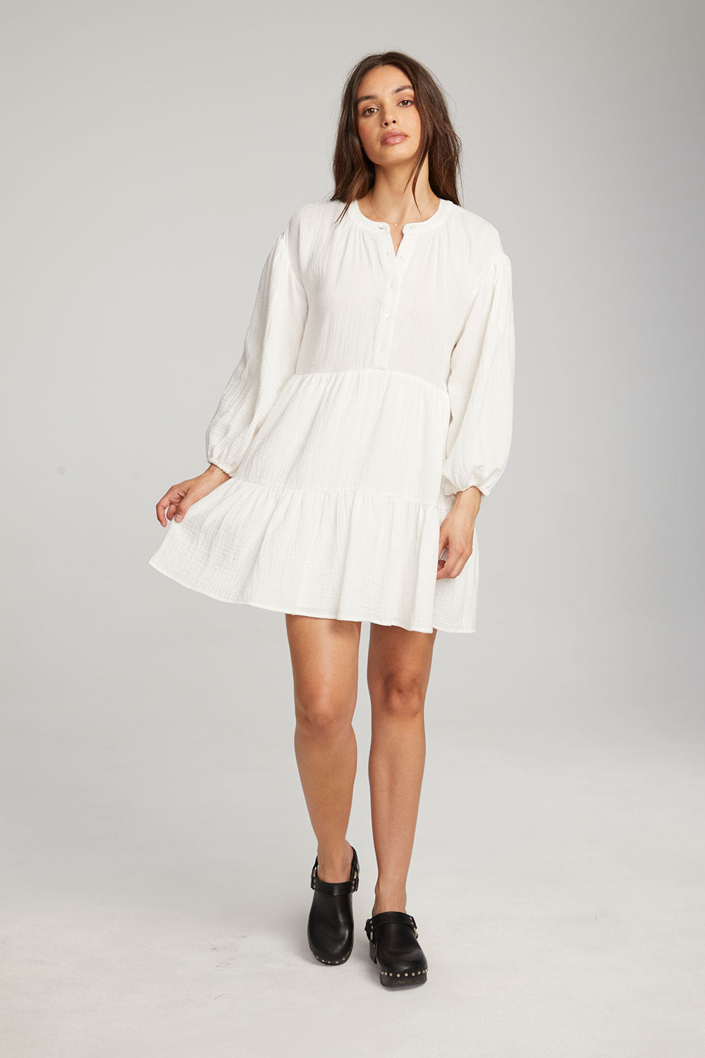 Magnolia White Mini Dress WOMENS chaserbrand