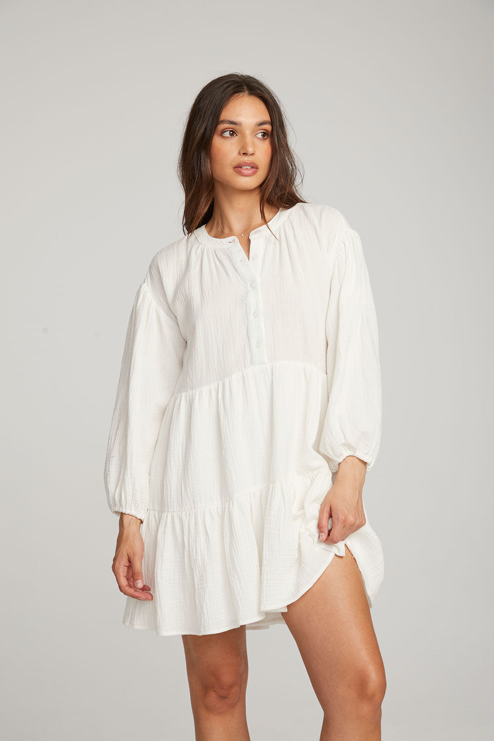 Magnolia White Mini Dress WOMENS chaserbrand