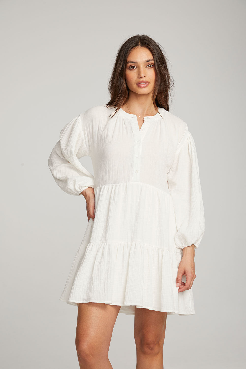 Magnolia White Mini Dress WOMENS chaserbrand