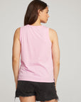 Basic Pastel Lavender Slit Tank WOMENS chaserbrand