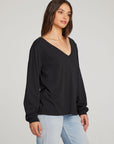 Kara Black Long Sleeve WOMENS chaserbrand