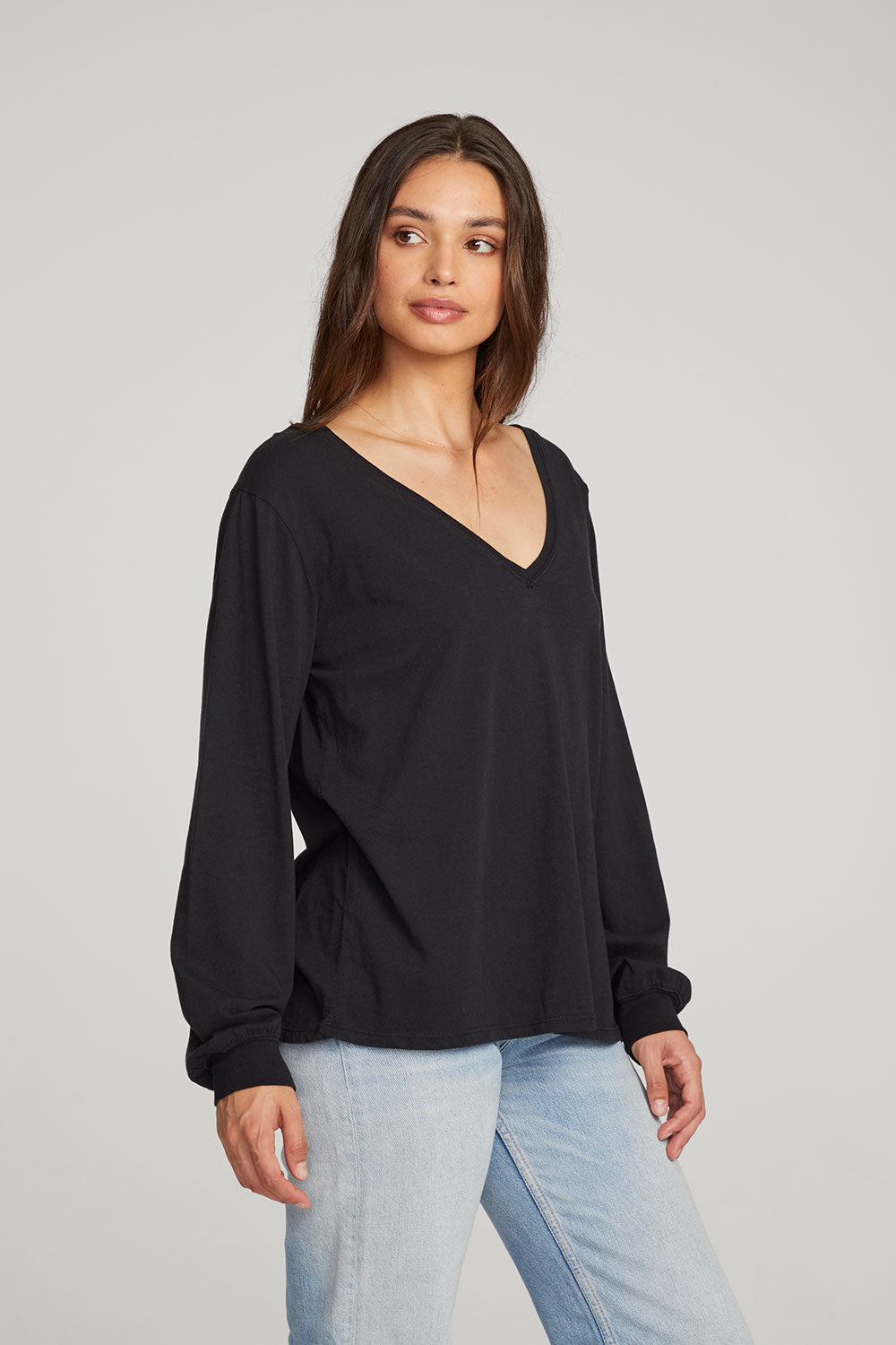 Kara Black Long Sleeve WOMENS chaserbrand