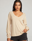 Kara Cappuccino Long Sleeve WOMENS chaserbrand