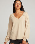 Kara Cappuccino Long Sleeve WOMENS chaserbrand