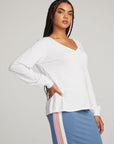 Kara White Long Sleeve WOMENS chaserbrand