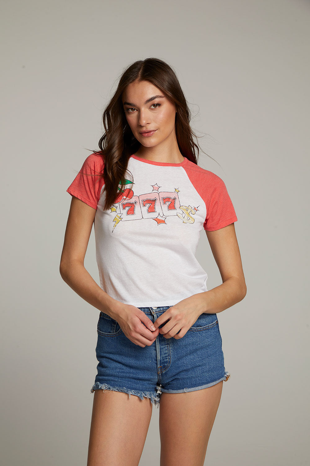 Lucky 7's Tee WOMENS chaserbrand