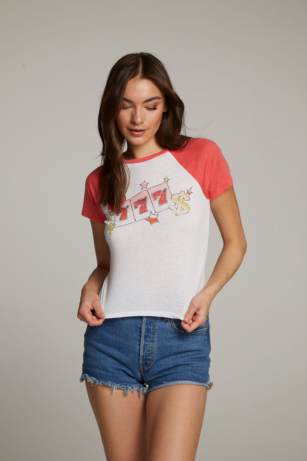 Lucky 7's Tee WOMENS chaserbrand