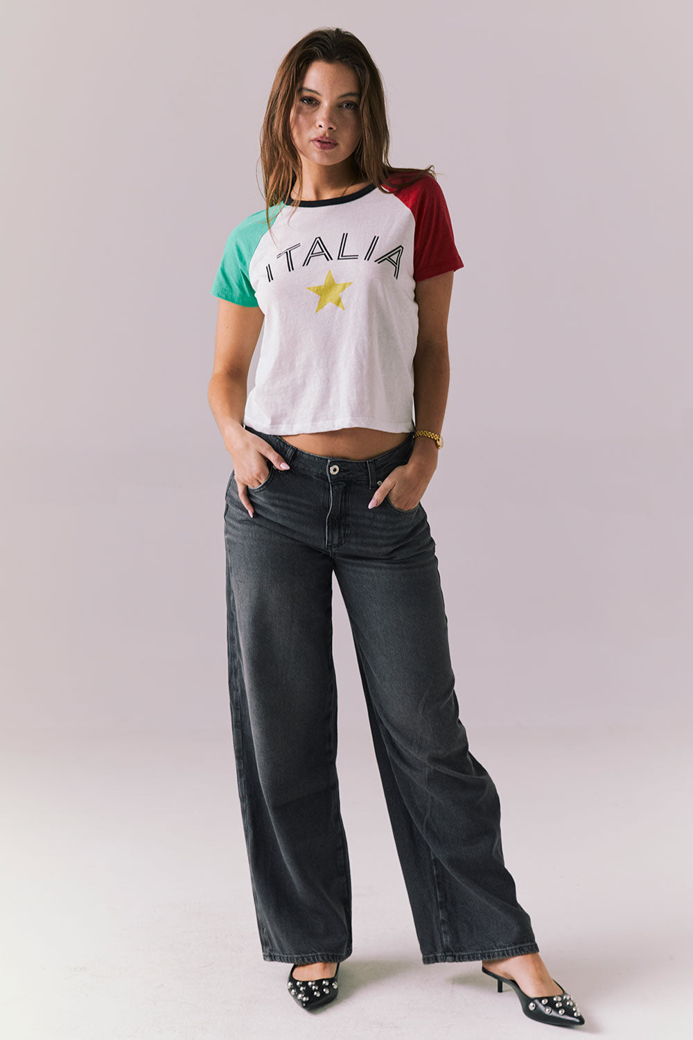 Italia Star Tee Womens chaserbrand
