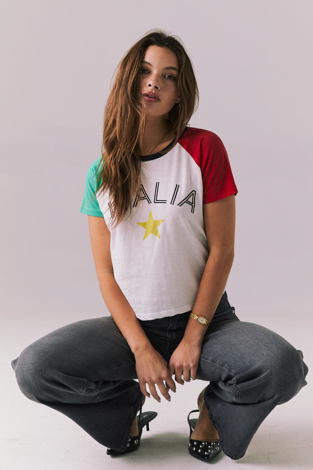 Italia Star Tee Womens chaserbrand