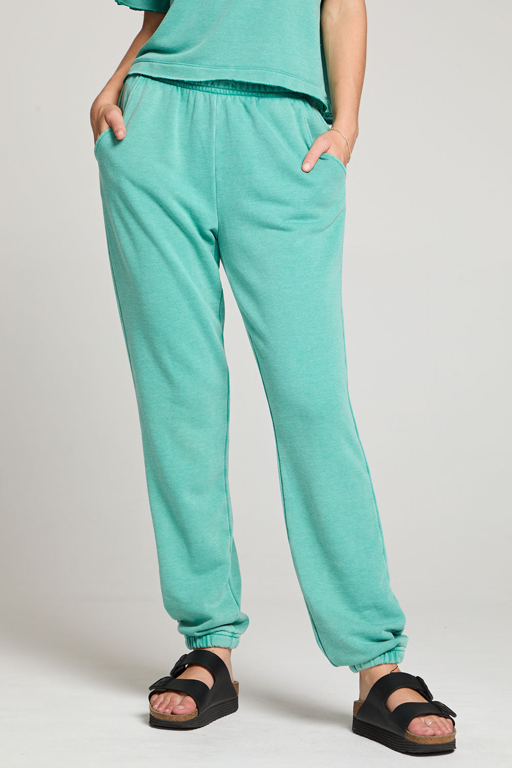 Mission Clover Green Joggers WOMENS chaserbrand