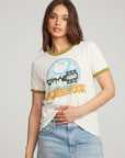 Woodstock Bird On Guitar Tee WOMENS chaserbrand