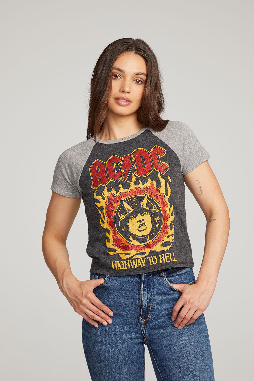 AC/DC Highway To Hell Tee WOMENS chaserbrand